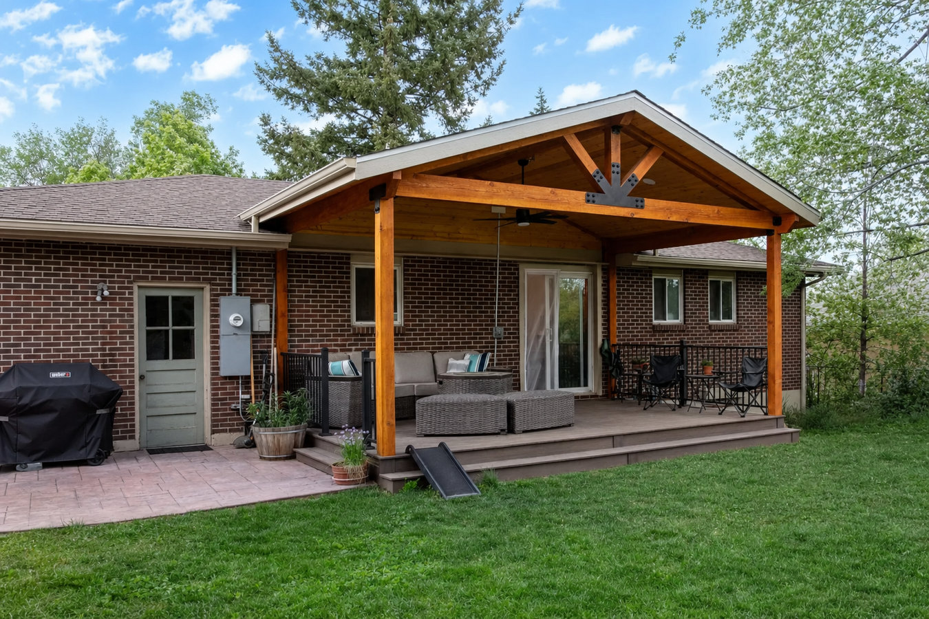 Covered decks and patio covers